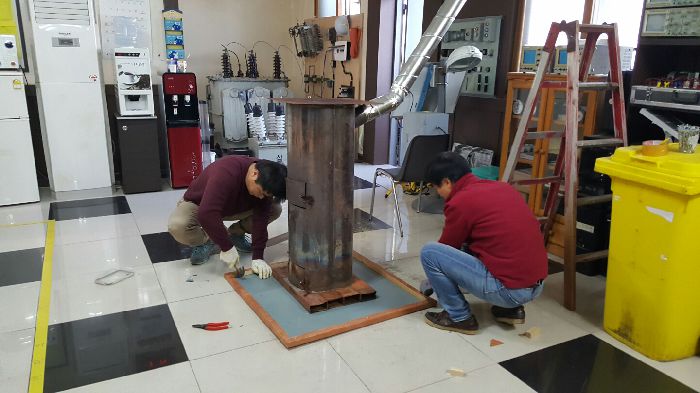 마무리 작업단계~ 깔끔하네요 ~ 